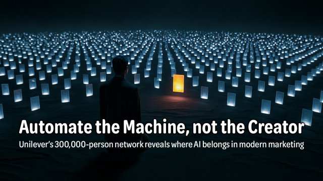 Automate the Machine, Not the Creator
