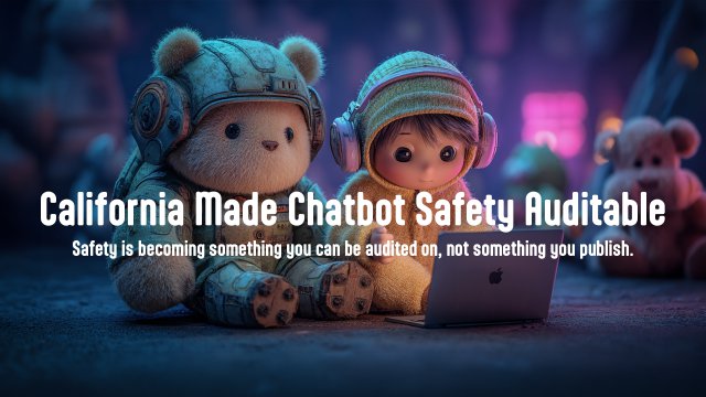 California Made Chatbot Safety Auditable