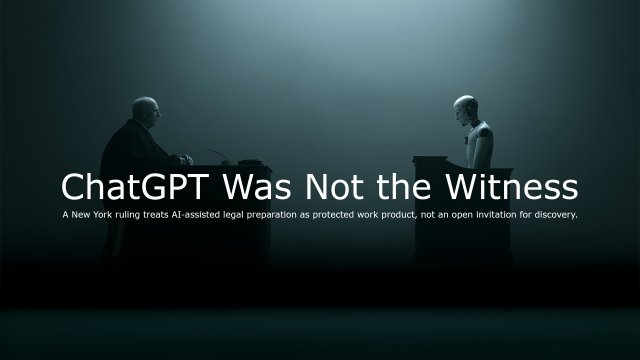 ChatGPT Was Not the Witness