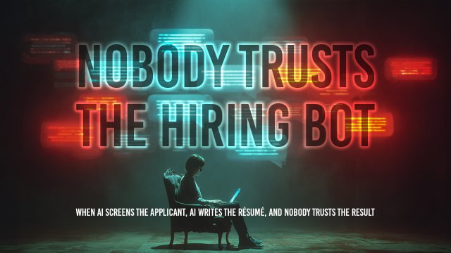 Nobody Trusts the Hiring Bot